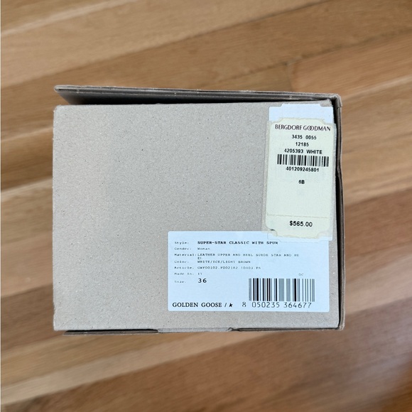 Golden Goose Super Star Sneakers - Suede Star, Brown Heel Tab - Picture 7 of 7